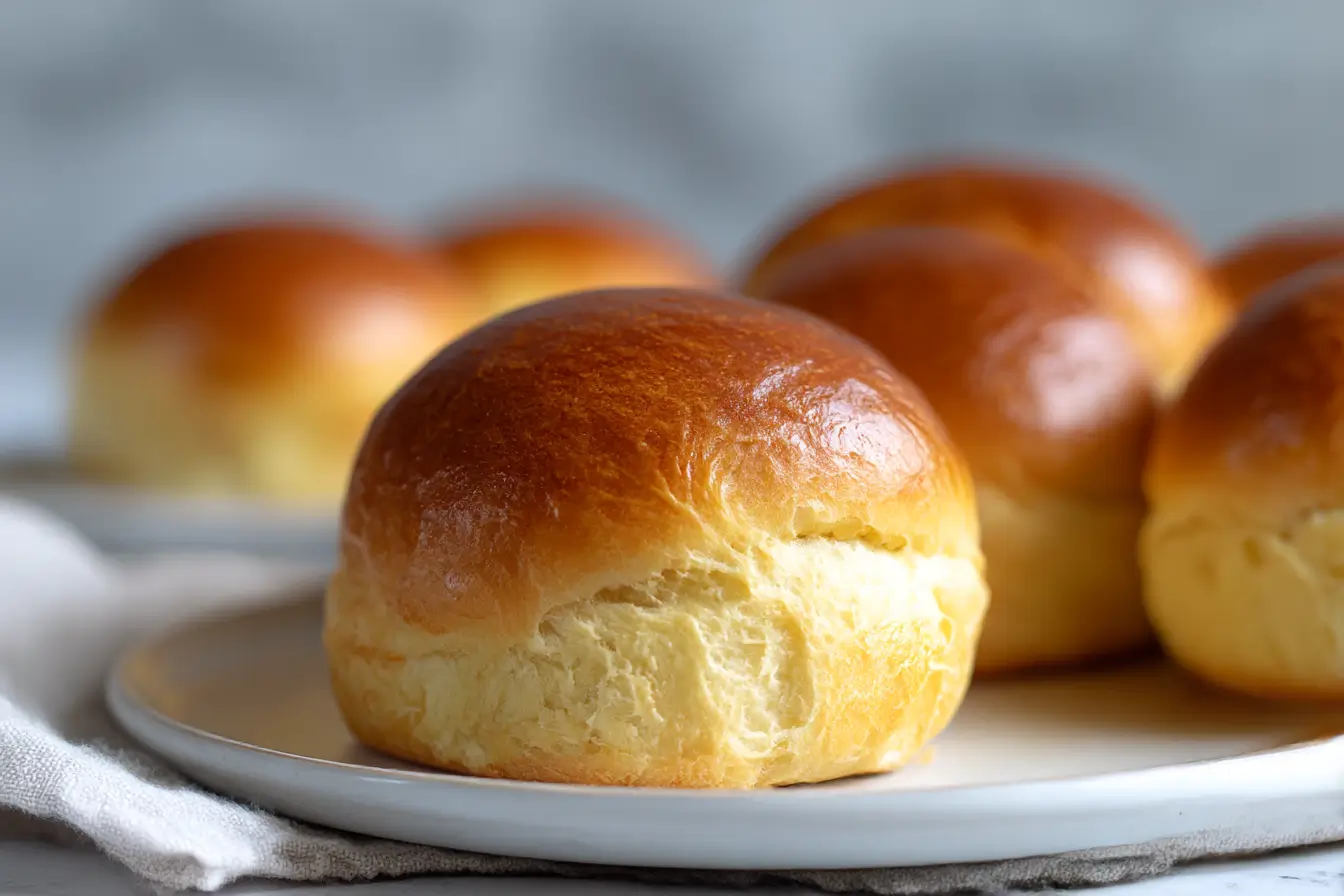 Luftig leichte Brioche aus der Heißluftfritteuse für den perfekten Frühstücksgenuss.