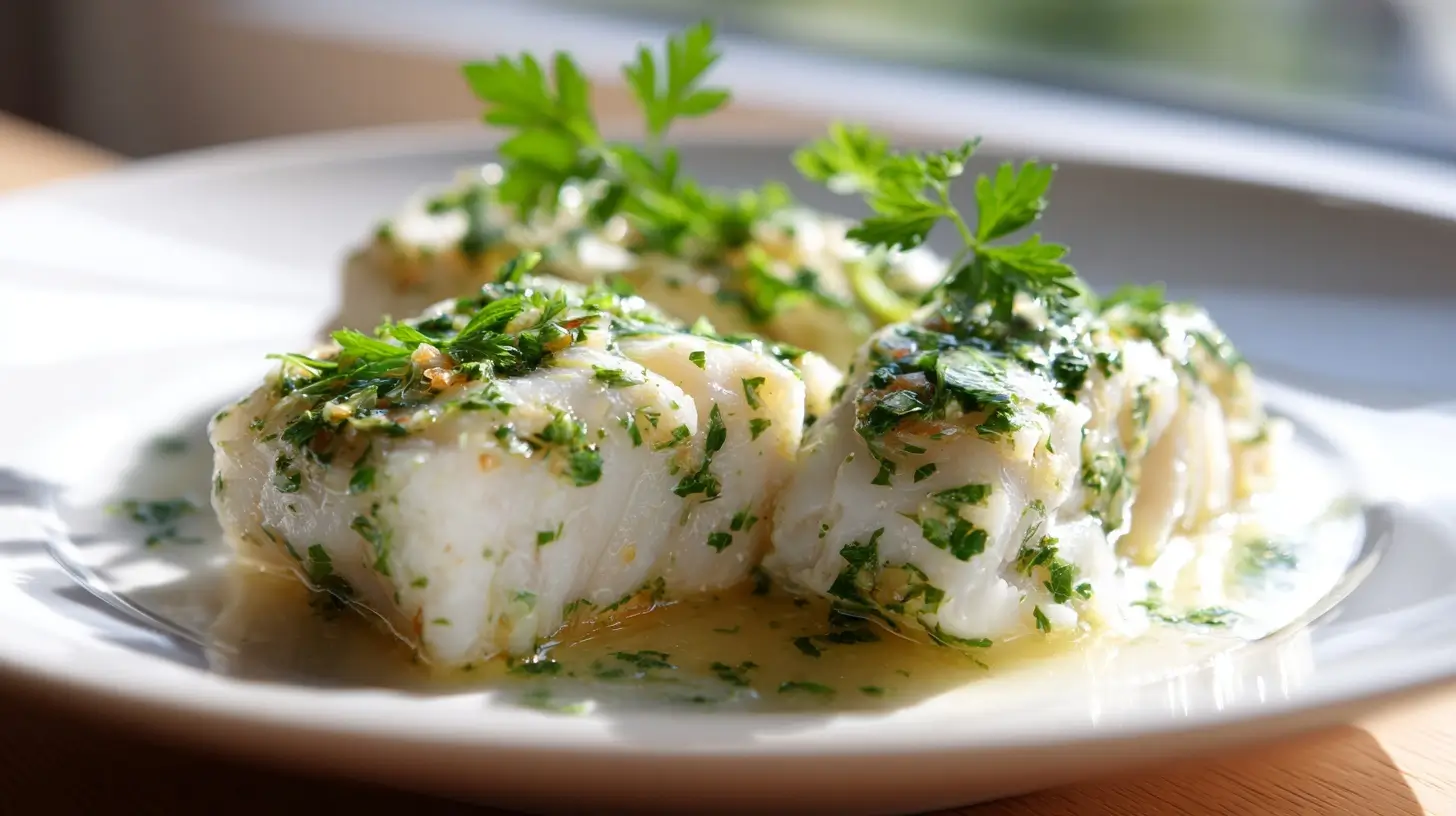 Knuspriges Schlemmerfilet, perfekt zubereitet in der Heißluftfritteuse für ein gesundes Essen.