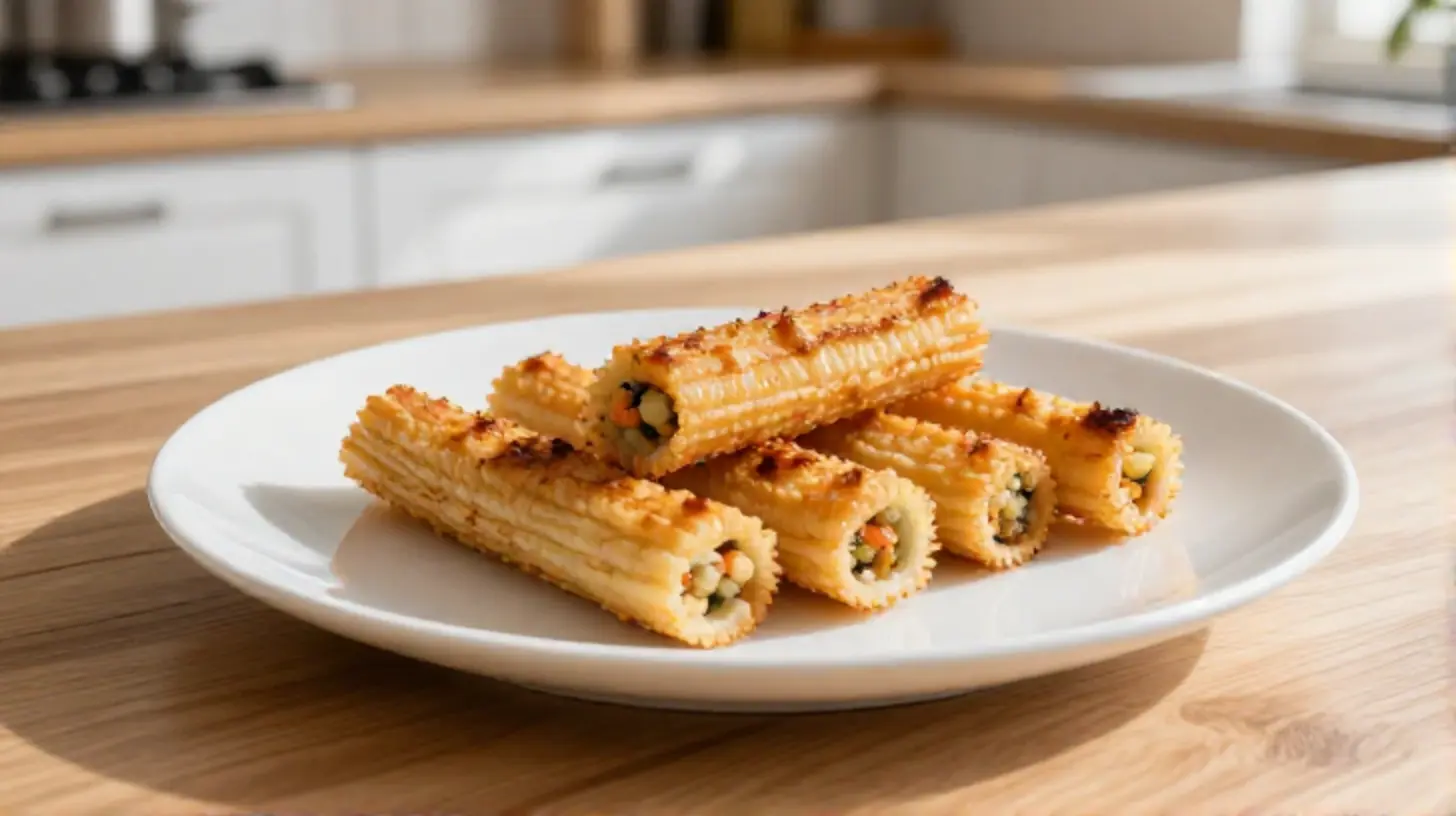 Leckere Airfryer Piccolinis für jeden Anlass, knusprig und appetitlich zubereitet.