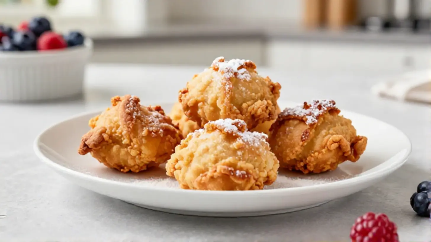 Leckere kräppelchen aus dem Airfryer, perfekt knusprig und leicht zubereitet.