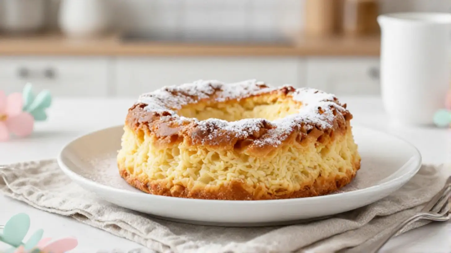 Saftiger Rührkuchen aus dem Airfryer, perfekt für jeden Kaffeeklatsch.