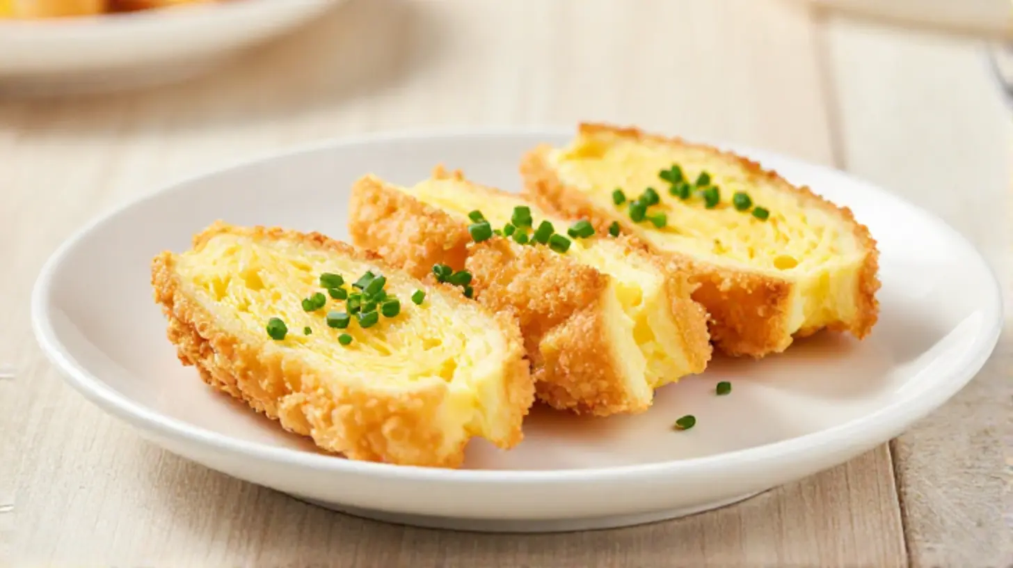 Leckere Eierstich-Zubereitung im Airfryer für eine perfekte Konsistenz.