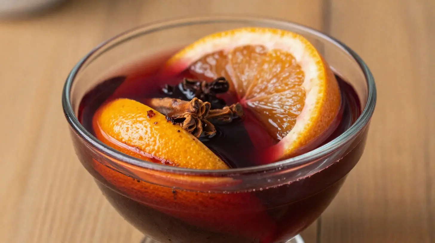 Leckere Feuerzangenbowle im Airfryer zubereitet, perfekt für kalte Winterabende.