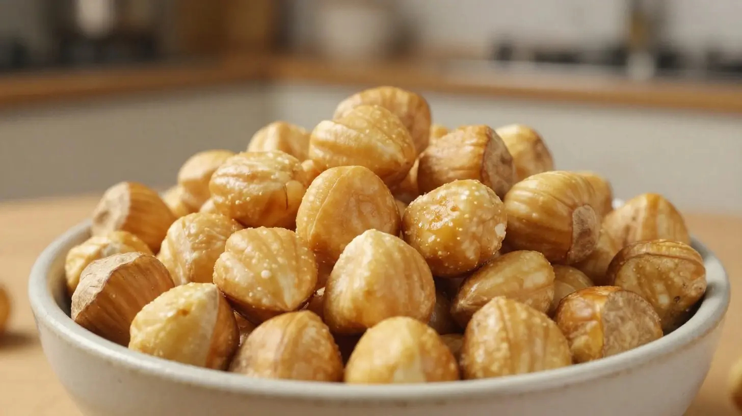 Gekonnte Haselnüsse rösten im Airfryer für einen idealen Snack.
