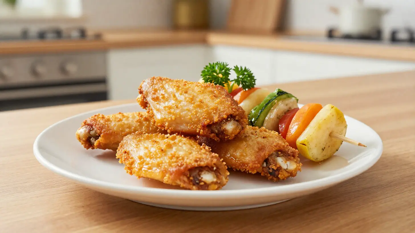 Leckeres fingerfood aus dem Airfryer für jede Gelegenheit, knusprig und gesund zubereitet.