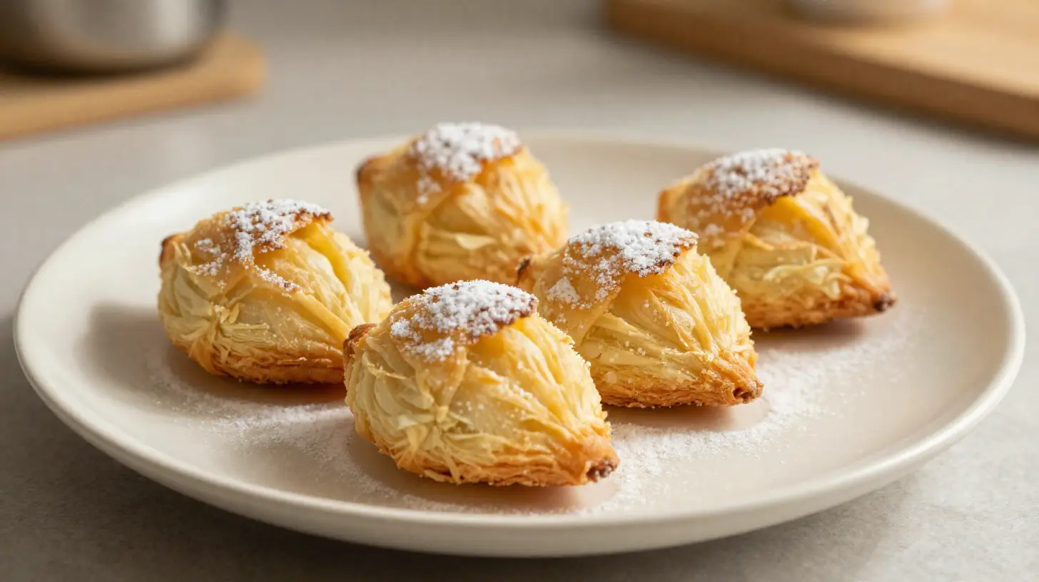 Leckeres Holunderblütengebäck, perfekt zubereitet im Airfryer für einen knusprigen Genuss.